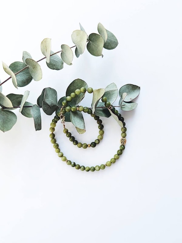 Браслет «Sacred Jade Knot Bracelet for a Man» от А.В Сидерского